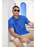 Original Polo Pánské piqué polo model 22449678 heather grey - Fruit of the Loom