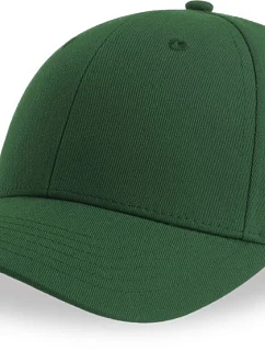Atlantis Headwear Joshua 6-panelová bejzbalová čiapka 33.0109 fľašovo zelená