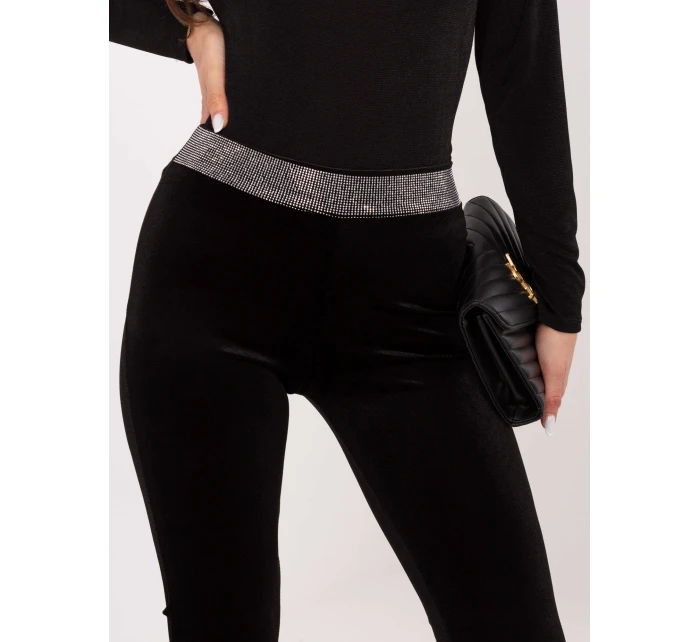 Spodnie IT SP model 21776331 czarny - FPrice Spodnie IT SP model 21776331 czarny - FPrice