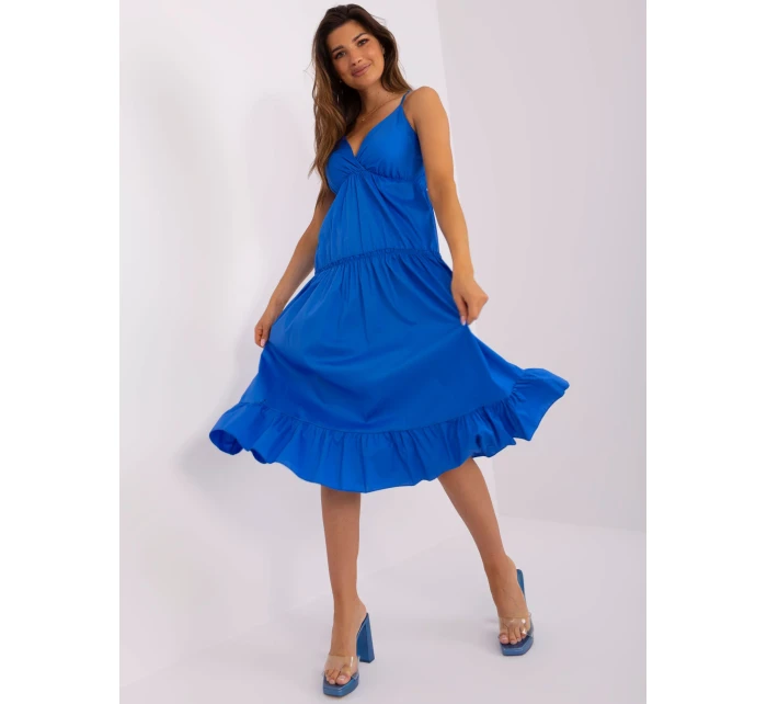 Sukienka TW SK BI model 18691443 ciemny niebieski - FPrice Sukienka TW SK BI model 18691443 ciemny niebieski - FPrice