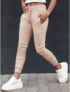 Dámské tepláky FITS béžové Dstreet model 21978607 - FashionStreet