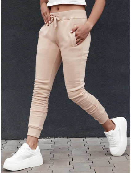 Dámské tepláky FITS béžové Dstreet model 21978607 - FashionStreet