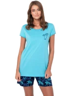 Dámske pyžamo Paleros turquise - ITALIAN FASHION