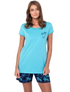 Dámske pyžamo Paleros turquise - ITALIAN FASHION