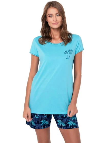 Dámske pyžamo Paleros turquise - ITALIAN FASHION