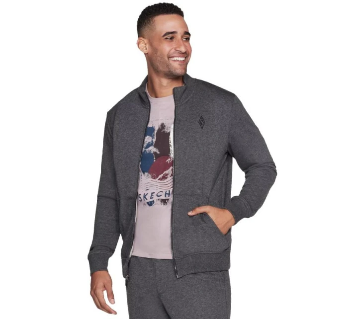 Skechers The Hoodless Hoodie M3JA195-CHAR Grey L