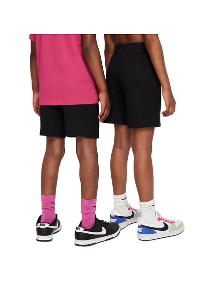 Dětské šortky Sportswear Club černé model 22219403 010 - NIKE Dětské šortky Sportswear Club černé model 22219403 010 - NIKE