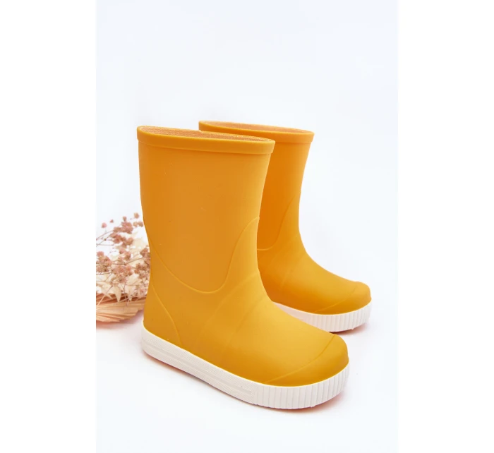 Dětské holínky Wave Žluté model 21642599 - Boto Dětské holínky Wave Žluté model 21642599 - Boto
