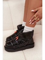 Dámské sněhule na platformě  Černé model 21714117 - D.Franklin