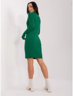 Sukienka PM SK model 18959389 ciemny zielony - FPrice Sukienka PM SK model 18959389 ciemny zielony - FPrice