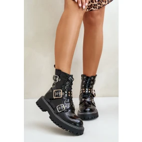 Šnurovací vyšší model 200255 Krok v štýle Šnurovací vyšší model 200255 Krok v štýle