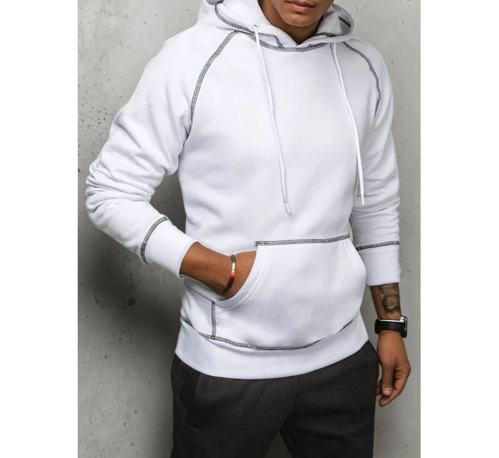 Pánská bílá mikina Dstreet model 21967203 - FashionStreet