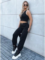 Dámské padákové kalhoty černé model 21970859 - FashionStreet