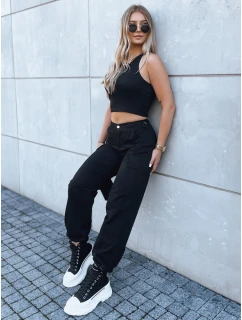 Dámské padákové kalhoty černé model 21970859 - FashionStreet