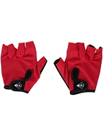 CYKLISTICKÉ RUKAVICE SENIOR ČERVENÉ DUNLOP R.S