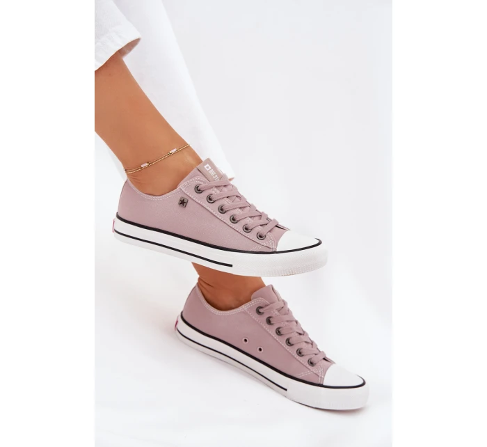 Dámské Nízké Tenisky Big Star model 21705183 Šedé - Big Star Shoes Dámské Nízké Tenisky Big Star model 21705183 Šedé - Big Star Shoes