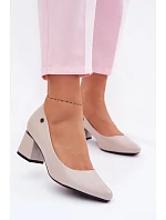Lodičky na podpätku Vinceza 62292 Grey Lodičky na podpätku Vinceza 62292 Grey