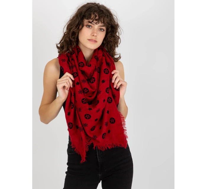 Šátek AT CH  tmavě červený model 17967005 - FPrice