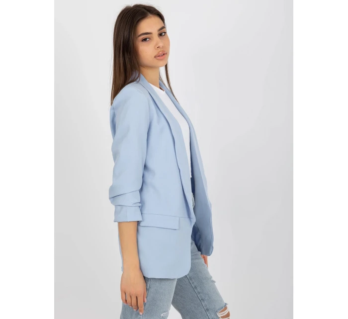 DHJ MA 7684 bunda.15P svetlo modrá DHJ MA 7684 bunda.15P svetlo modrá