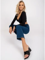 Džínsy RO nohavice SP 2402.10 tmavo modrá