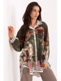 Košeľa s dlhým rukávom model 218394 Rue Paris