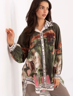 Košeľa s dlhým rukávom model 218394 Rue Paris