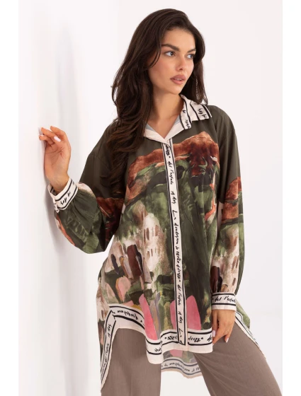 Košeľa s dlhým rukávom model 218394 Rue Paris