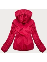 Dámska krátka červená bunda 2 v 1 (H1029-29) Dámska krátka červená bunda 2 v 1 (H1029-29)