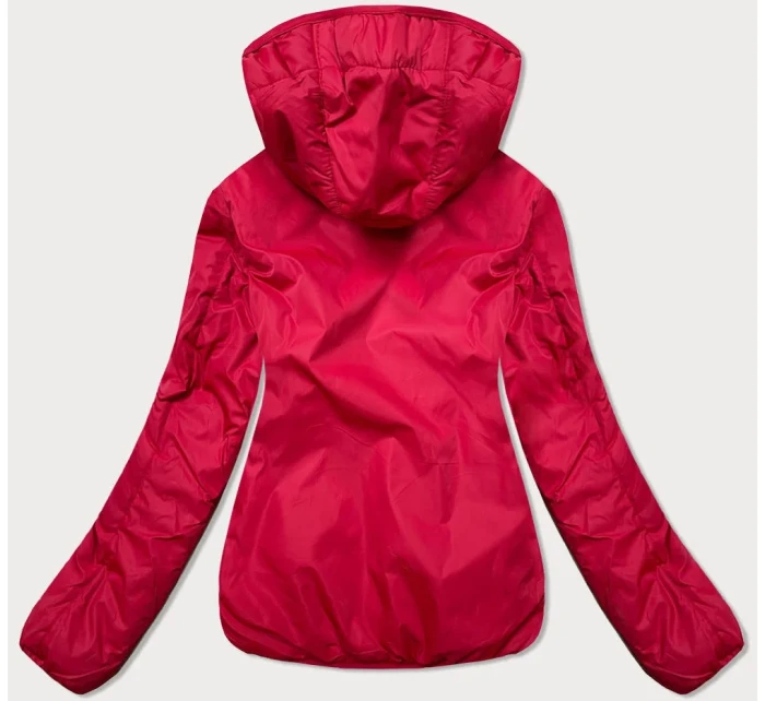 Dámska krátka červená bunda 2 v 1 (H1029-29) Dámska krátka červená bunda 2 v 1 (H1029-29)