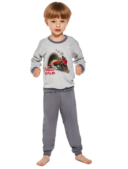 Chlapčenské pyžamo 478/145 Vlak - CORNETTE