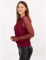 IT BZ blúzka 20167.86 bordová IT BZ blúzka 20167.86 bordová