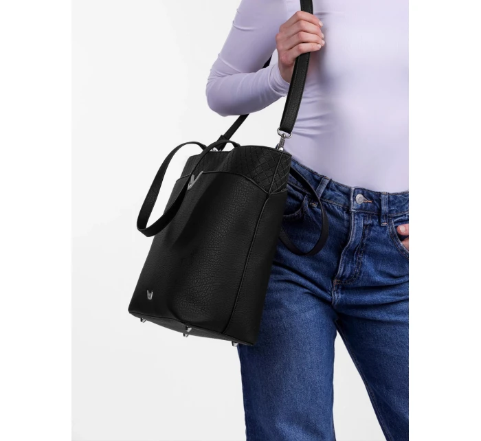 Dámská kabelka model 21808054 Big Black - Vuch Dámská kabelka model 21808054 Big Black - Vuch