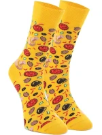 Pánske ponožky Pizza Multicolour - Crea Socks