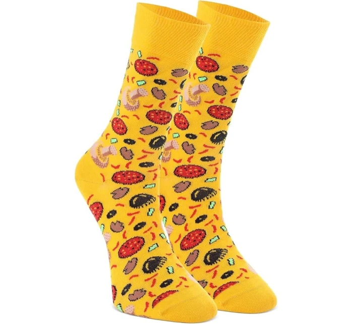 Pánske ponožky Pizza Multicolour - Crea Socks