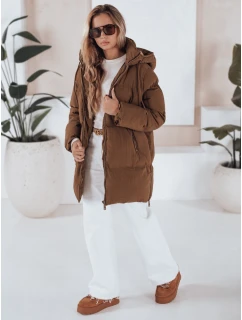 Dámska prešívaná bunda LETLIS camel FashionStreet TY3245