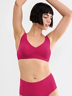 Podprsenka sloggi ZERO Feel 2.0 Soft, červená Berry – SLOGGI