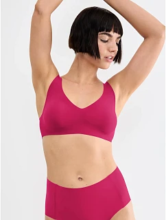 Podprsenka sloggi ZERO Feel 2.0 Soft, červená Berry – SLOGGI