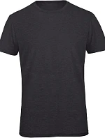 B&C Triblend /men Pánske tričko 01.TM55 tmavošedá melírovaná