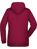 JN 795 Dámská mikina s kapucí model 22430488 wine - Daiber JN 795 Dámská mikina s kapucí model 22430488 wine - Daiber