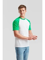 Baseball T tričko white/black model 22532786 - Fruit of the Loom