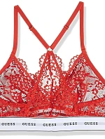 Dámska čipkovaná podprsenka - O97C02PZ01C- G587- Red - Guess