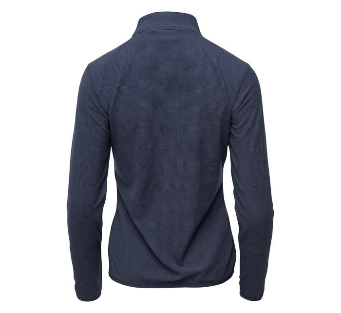 Dámska fleecová mikina Damis II FULL ZIP W 92800621589 tmavomodrá - Hi-Tec