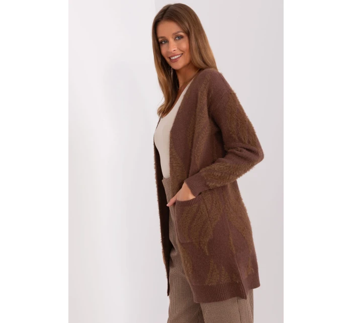 Sveter na zapínanie model 188287 AT