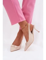 Lodičky s ihlovým podpätkom model 223861 Krok vo veľkom štýle