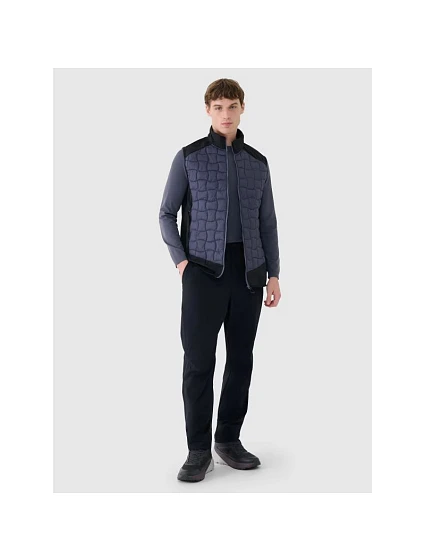 Pánská péřová trekingová vesta s výplní Primaloft Black model 21433529 pánské - 4F