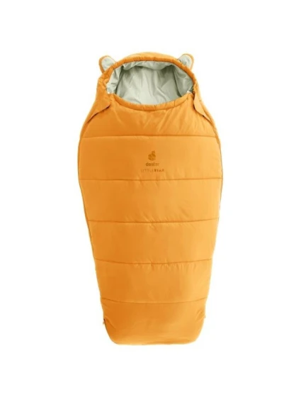 Detský spací vak Deuter Little Star (95 - 130 cm) - jantárový/kostený