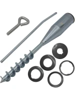 PODSTAVEC PRE UPEVNENIE DÁŽDNIKA 25-55 MM KOVOVÝ SKRUTKOVACÍ REDCLIFFS PODSTAVEC PRE UPEVNENIE DÁŽDNIKA 25-55 MM KOVOVÝ SKRUTKOVACÍ REDCLIFFS