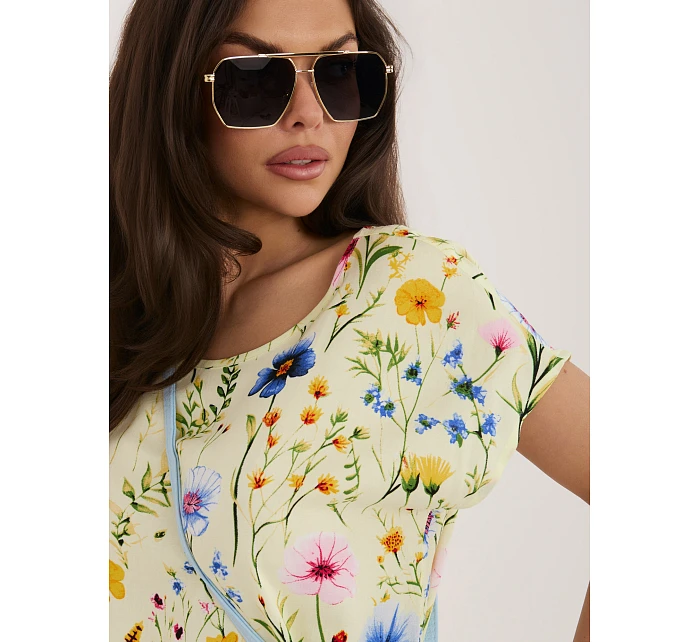 Blúzka D73771AG10978AA svetložltá