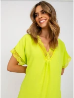 Šaty DHJ SK model 17388170 vápno - FPrice