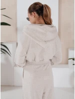 Dámský komplet kalhot a mikiny beige Dstreet model 21970728 - FashionStreet